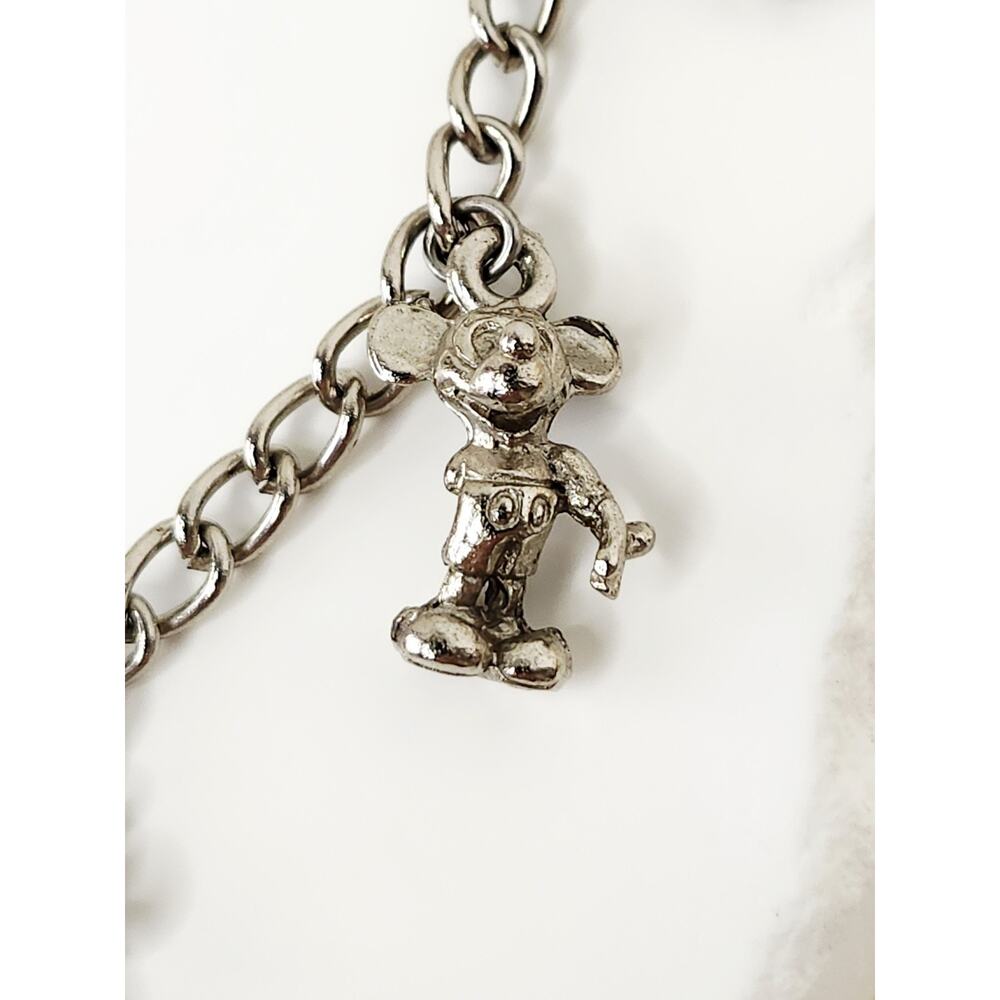 1980s Disney Charms Lot Incl 1982 6 Character Silver Tone Charm Bracelet Vintage - Picture 10 of 15
